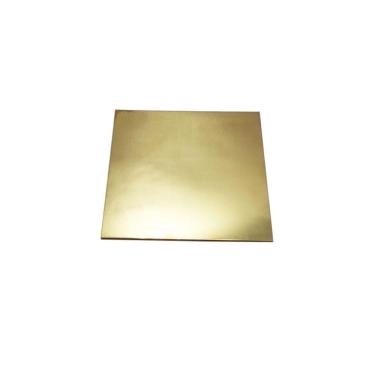 Imagem de Ralo Cego Dourado Quadrado 15X15Cm - By Fineza