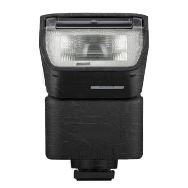 Imagem de HVL F28RM Anti-riscos Câmera Flash Vinil Wrap Skins Protector Coat Decalques para Sony HVL F28RM Wraps Cover Sticker(Circuit Black)