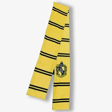 Imagem de Cachecol Oficial Harry Potter Lufa Lufa Moda Criativa Geek cor:Amarelo