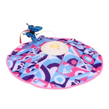 Imagem de Asixxsix Brinquedos de Gatos Interativos, Teaser de Gatinho Roçando Girando Automáticos Com Chips de Detecção Embutidos, Ativação Cronometrada, para Gatos Internos para Reduzir