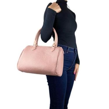 Imagem de Bolsa Feminina Média Executiva  Transversal De Ombro Shamrock Rosa Lan