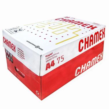 Imagem de Caixa Papel Sulfite A4 Chamex Office Resma 75Grs 210X297