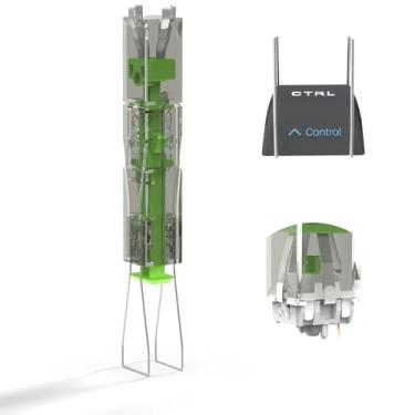 Imagem de KEMOVE Interruptor de 4 garras e extrator de teclado P10-V1 para teclados mecânicos - Design ergonômico sem dor, ferramenta omnidirecional de aço inoxidável 304 para remoção sem esforço de interruptor