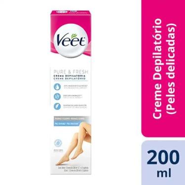 Imagem de Creme Depilatório Veet Pure & Fresh Pele Sensível 200ml