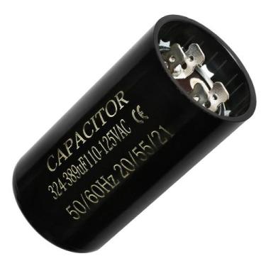 Imagem de Capacitor de partida do motor Seentech 324-389uF 110-125VAC CD60