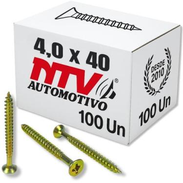 Imagem de Parafuso chipboard phillips 4,040 mm madeira mdf aglomerado cabeça cha