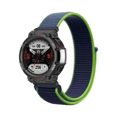 Imagem de Pulseira De Nylon Unissex Para Huami Amazfit T-REX 3/2 Smart Watch Ban