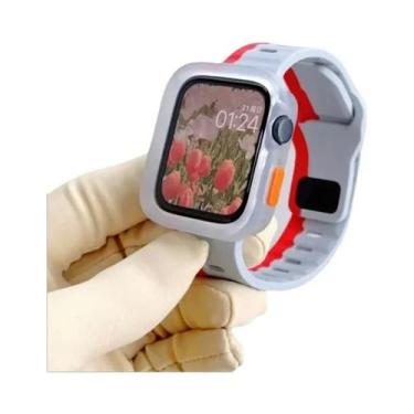 Imagem de Pulseira De Silicone Candy Para Apple Watch De 45mm 41mm Para as Série