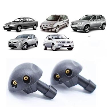 Imagem de Par Brucutu Esguicho Limpador Parabrisa Duster Sandero Logan - 7700846