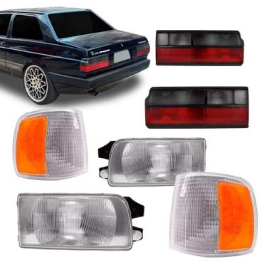 Imagem de Kit Farol  Voyage 1991 1992 1993 1994 1995 + Pisca + Lanterna Fumê - S