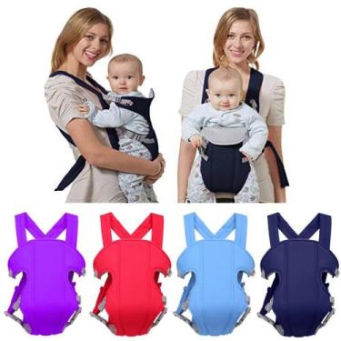 Imagem de Canguru Carregador para bebê Recém Nascido Azul - CANGURUBEBE