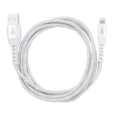 Imagem de Cabo Lightning para USB-A, 1,2M Originais iPlace, Branco