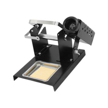 Imagem de IEUDNS Suporte para Ferro de Solda Ajustável para Amadores Iniciantes Esponja de Limpeza