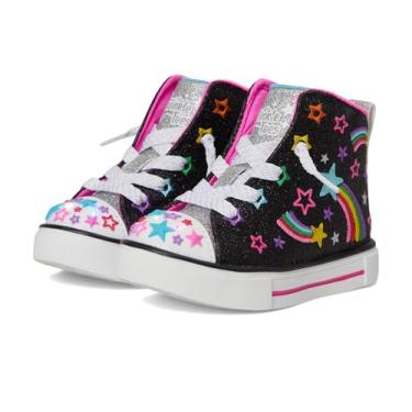 Imagem de Skechers Tênis feminino Twinkle Sparks 314831n (infantil), Preto/Multi, 21