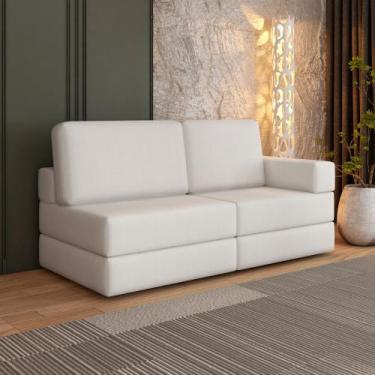 Imagem de Sofá Cama à Vácuo 2 Lugares Linha Modular Flip Magic - Arte Cúbica Est