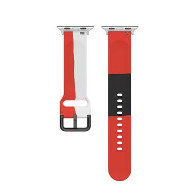 Imagem de Pulseira de silicone para relógio esportivo para Apple Watch 4/3/2/1 3