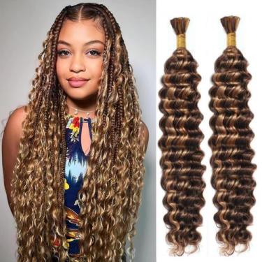 Imagem de Braiding Hair OKVOKV Water Wave 22 polegadas 110g 2 pacotes