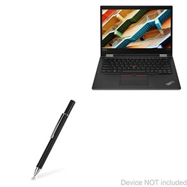 Imagem de BoxWave Caneta Stylus compatível com Lenovo ThinkPad X390 Yoga (33.8 cm) - Caneta Stylus capacitiva FineTouch, caneta Stylus super precisa - Preto