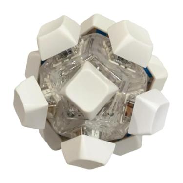 Imagem de Luwecf Mini Clicker de Teclado, Ferramenta Sensorial para Engajamento No Trabalho E Aprendizado, Branco