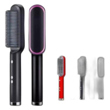 Imagem de Escova Alisadora De Cabelos Bivolt 5 Em 1 Bivolt