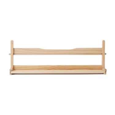 Imagem de FashionCha Cavalete de Madeira para Rolos de Papel, Suporte Versátil para Material de Escritório E Arte, 52cm