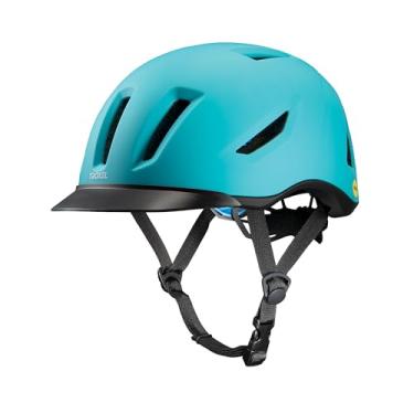 Imagem de Troxel Terrain MIPS Capacete de equitação refrescante, perfil baixo, design microajustável, equipamento de equitação, pequeno (6-1/2-6-7/8), Radiance Duratec