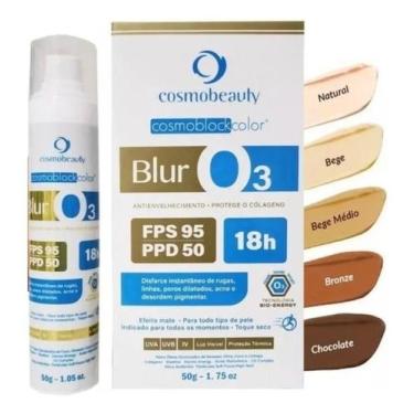 Imagem de Blur O3 Ozonio Cosmoblock Color Fps95 Cosmobeauty 50g, Bege