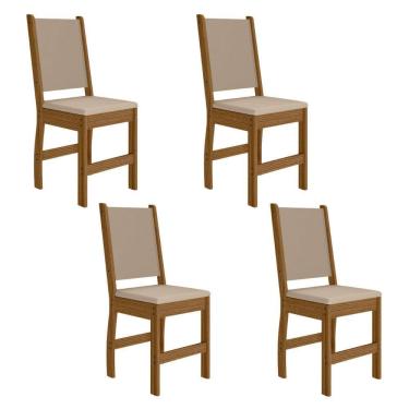 Imagem de Conjunto 4 Cadeiras Clara Poliman M?veis