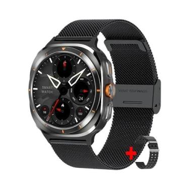 Imagem de Smartwatch Ultra Masculino De 32GB Com Display De Vídeo 3D, Fones De O