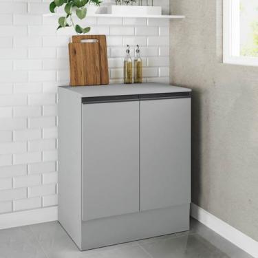 Imagem de Balcão 2 Portas 70cm com Tampo Nara CabeCasa MadeiraOriginals - CabeCa