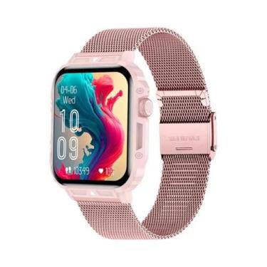 Imagem de Relógio Inteligente Masculino De 1,95 Polegadas Com Monitor De Frequên