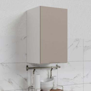 Imagem de Armário Aéreo 1 Porta 40cm Puxador 150cm Ipanema CabeCasa MadeiraOrigi