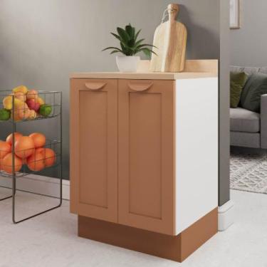 Imagem de Balcão 2 Portas 60cm com Tampo Arizona CabeCasa MadeiraOriginals - Cab