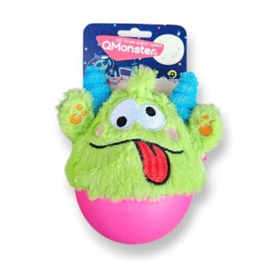 Imagem de Pelúcia João Bobo Verde Petta Qmonster para Cães