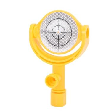 Imagem de Luocute Pesquisar PRISM PRISM FELHEÇÃO REFERVENTE Pesquisa de Refletor Alvo Com Suporte de Base do Suporte de Inclinação para Estação Total, Uma Folha de Reflexão de 60 Mm de Diâmetro