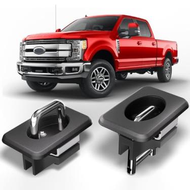 Imagem de KitsPro Truck Bed Tie Down Anchor for 1998-2016 F-150 F-250 F-350 Super Duty, 1999-2013 Chevy Silverado & Sierra 1500 2500 3500, Pack of 2