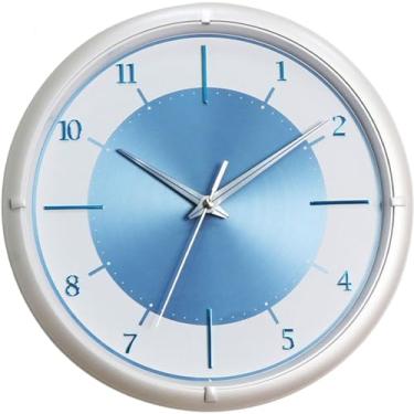 Imagem de EHVYBDX Relógio de parede decorativo tridimensional digital silencioso para sala de estar, relógio de parede, relógio atmosférico, para decoração de sala de estar, quarto, relógio de parede dourado e