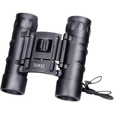 Imagem de Telescópios De Caça Para Adultos12x32 Binóculos Profissionais Compactos Para Observação De Pássaros De Longa Distância Viagem Acampamento, 12x32 Binoculars