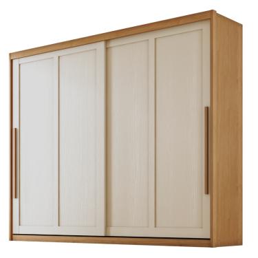 Imagem de Guarda Roupas Casal 2 Portas de Correr 6 Gavetas Firenze