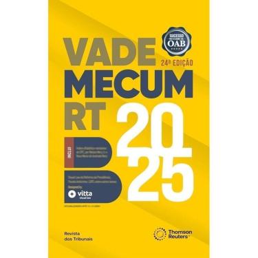 Imagem de Vade Mecum RT 2025 - 24Ed/25