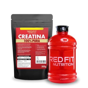 Imagem de Creatina Monohidratada 500g Galão 1,8L - 100% Pura Importada - Red Fit Nutrition