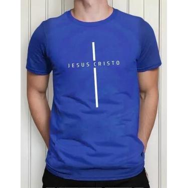 Imagem de Camiseta Camisa Algodão Adulto Feminina Masculina Gospel Evangélica Ca