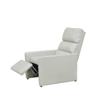 Imagem de Poltrona do Papai Reclinável Turin Sintetico Bege Matrix, Bege