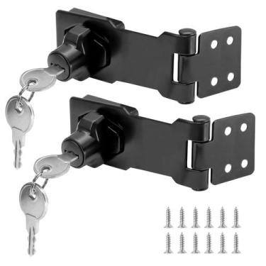 Imagem de Fechaduras de ferrolho com chave Kyuionty Twist Knob Fixador de travam