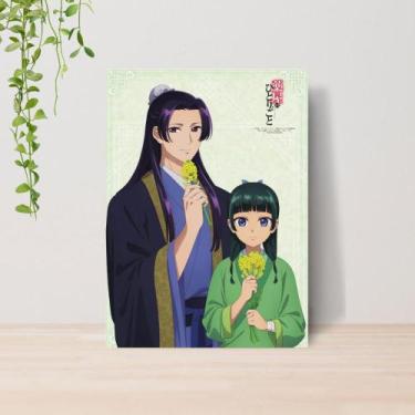 Imagem de Quadro Diários de uma Apotecária Anime A4  Placa MDF 15 - Lomi Art