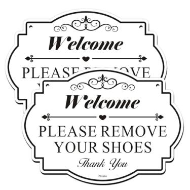 Imagem de Placa autoadesiva acrílica de 25,4 cm x 17,8 cm de espessura, ideal para anfitriões, bares, hotéis e Airbnb, fácil de instalar - branca