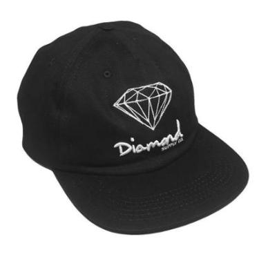 Imagem de Boné Diamond Aba Curva OG Sign Unstructured Snapback-Masculino