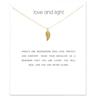 Imagem de Colar de pérolas da amizade, elefante da sorte, estrela de pérola, pingente de círculo para mulheres, cartão de presente, Small, Metal, Sem Pedra Preciosa