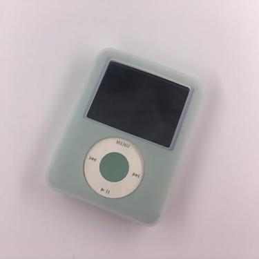 Imagem de Capa protetora de silicone macio para iPod Nano 3 3rd 4GB 8GB (para Nano 3 Clear White)