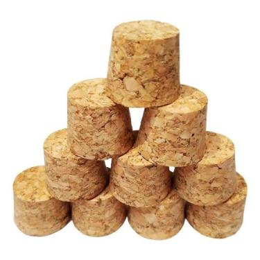 Imagem de 2X Rolha Cortiça 19X15X12 50 Unidades Cônica